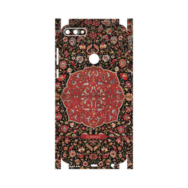 برچسب پوششی ماهوت مدل Persian-Carpet-Red-FullSkin مناسب برای گوشی موبایل هوآوی Y7 Prime 2018