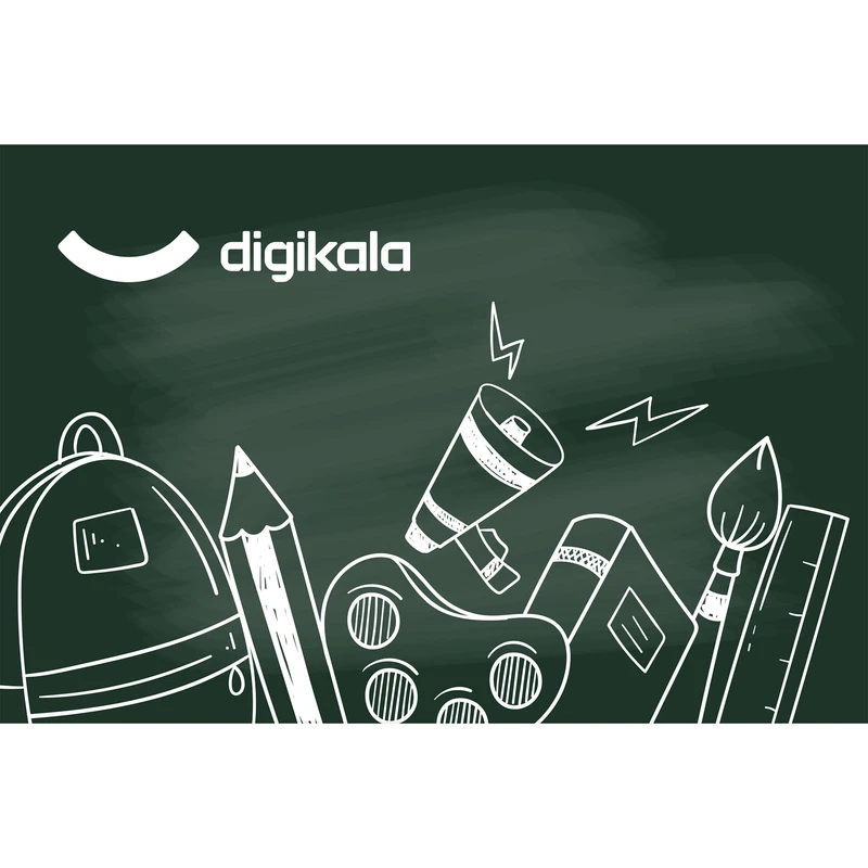کارت هدیه الکترونیکی دیجی کالا طرح لوازم التحریر کد 3