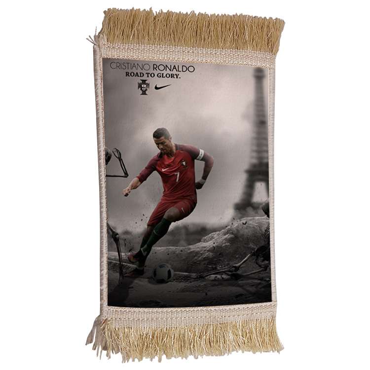 فرش ماشینی دیوارکوب مدل رونالدو کد 440