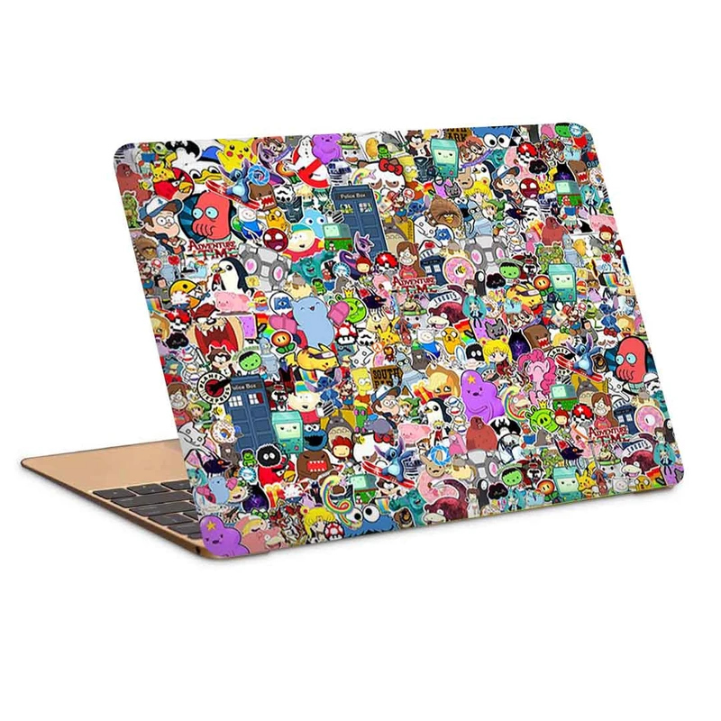 استیکر لپ تاپ طرح grafitti pattern 5کد c-349مناسب برای لپ تاپ 15.6 اینچ