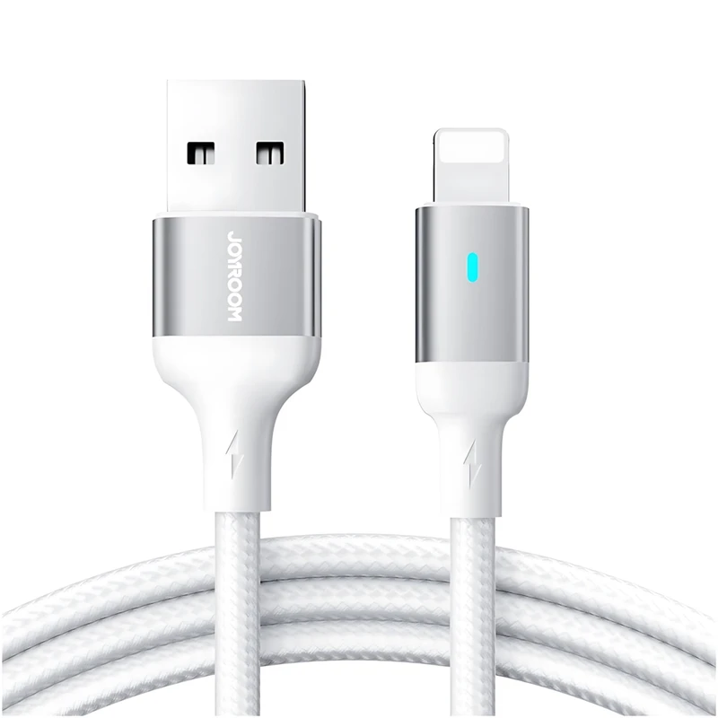 کابل تبدیل USB به لایتنینگ جوی روم مدل S-A10 طول 1.2 متر
