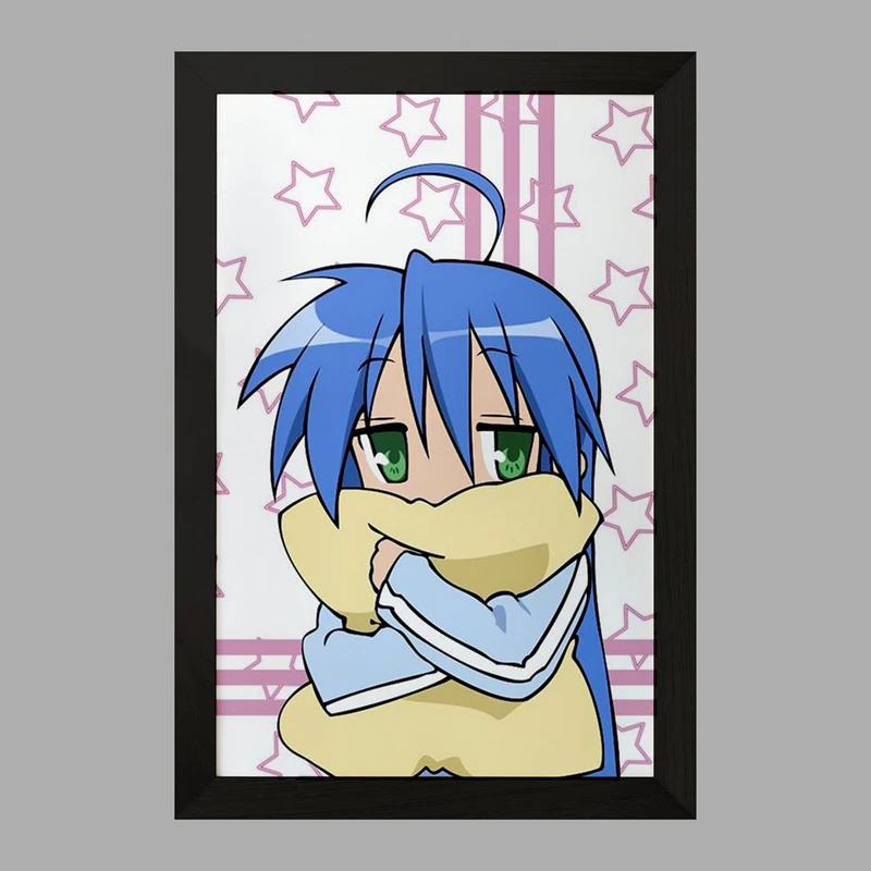 تابلو خندالو مدل ایزومی انیمه ستاره خوش شانس Lucky Star  کد 23608