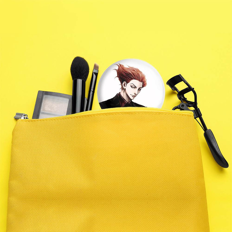آینه جیبی خندالو مدل هیسوکا جوکر انیمه هانتر ایکس هانتر  Hunter × Hunter  کد 11962