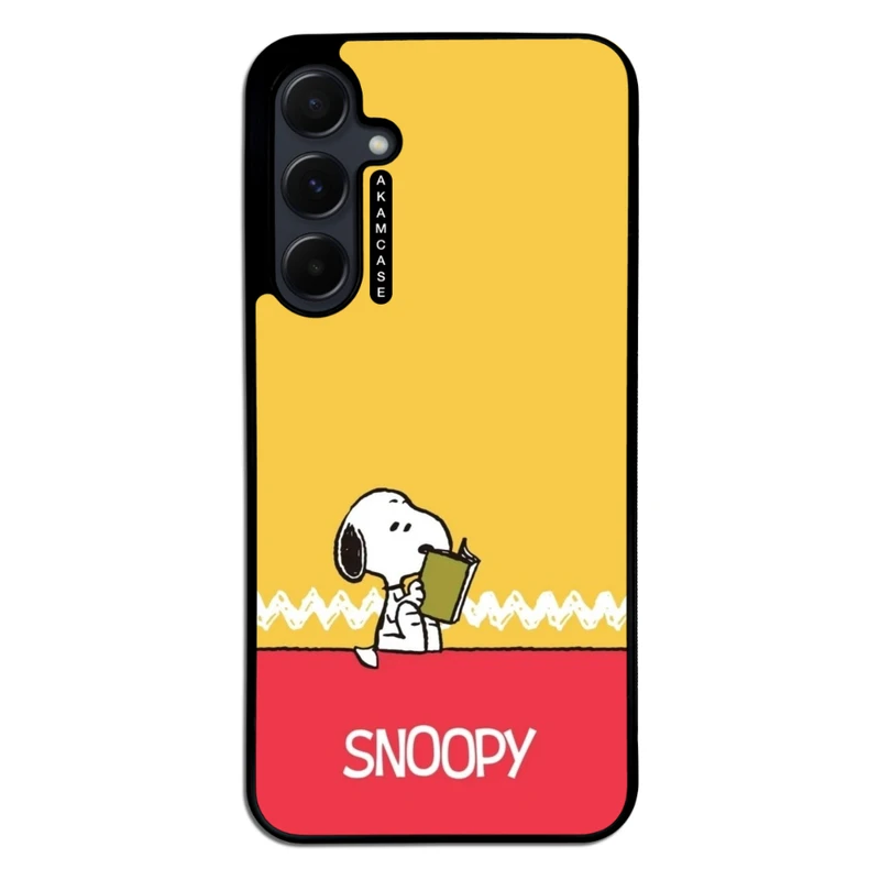 کاور آکام مدل AMC-WSGA55-SNOOPY-21 مناسب برای گوشی موبایل سامسونگ Galaxy A55