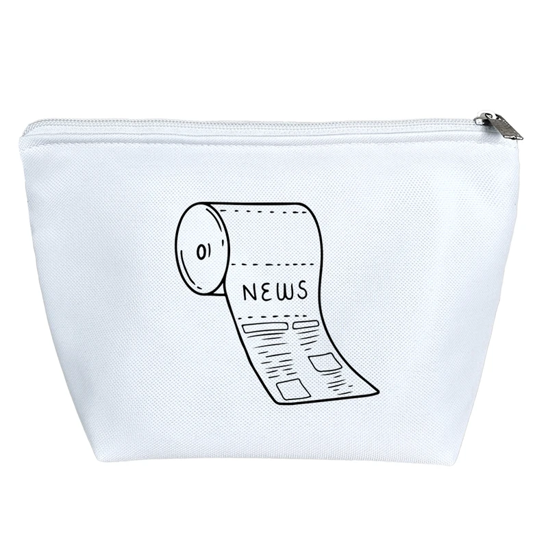 کیف لوازم آرایش دخترانه خندالو مدل اخبار کد 7774