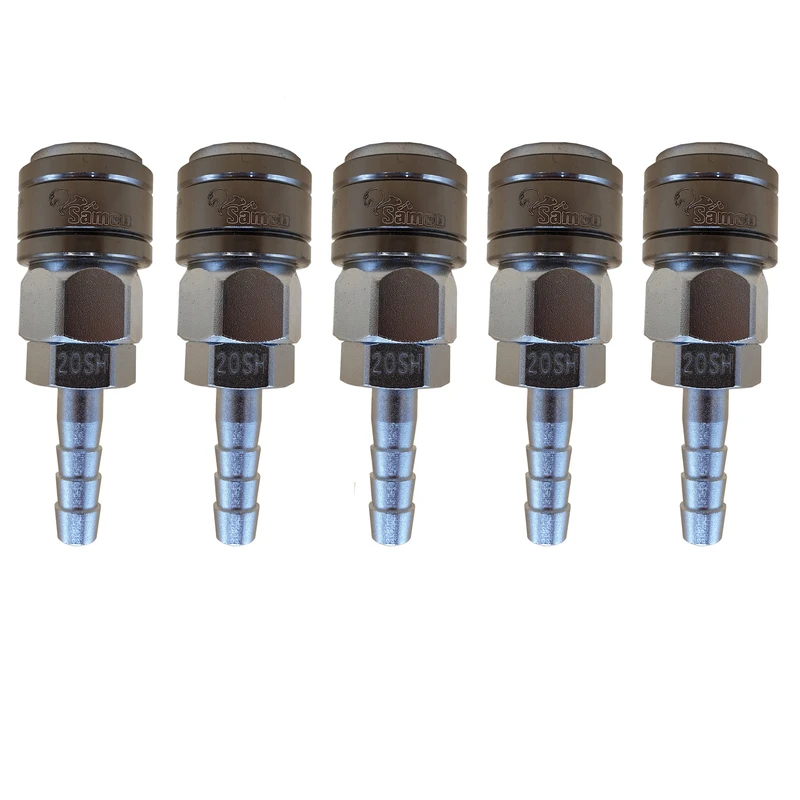 کوپلینگ سر شلنگی سامکو مدل YP5-20SH مجموعه 5 عددی