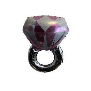 بادکنک فویلی پارتی لند تهران مدل حلقه نگین دار کد RING01