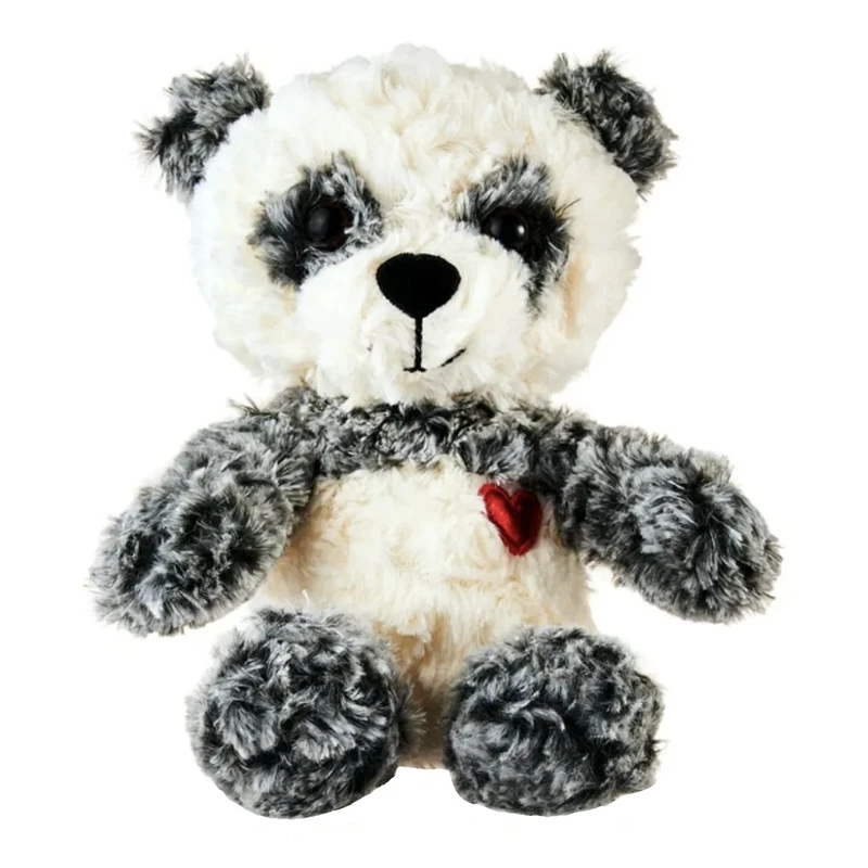 عروسک طرح پاندا مدل Love Heart Panda ارتفاع 20 سانتی‌متر