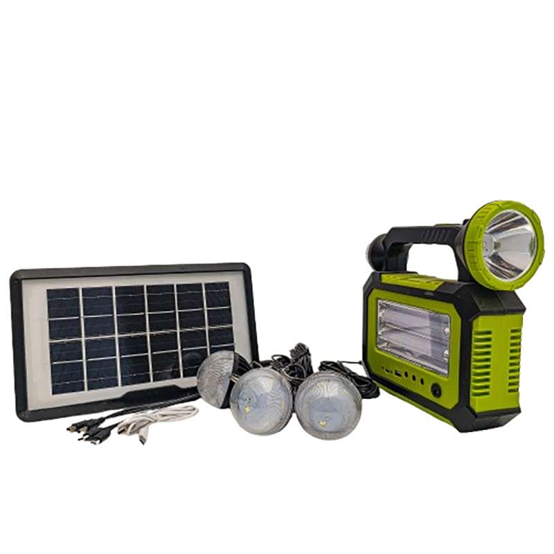 سیستم روشنایی و خورشیدی مدل GD-8181 ظرفیت ۱۵ وات ساعت سیستم روشنایی و خورشیدی مدل GD-8181 ظرفیت ۱۵ وات ساعت