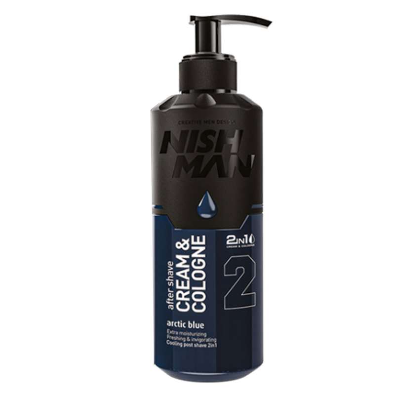 کرم افتر شیو نیشمن مدل arctic blue کد 2 حجم 400 میلی لیتر کرم افتر شیو نیشمن مدل arctic blue کد 2 حجم 400 میلی لیتر