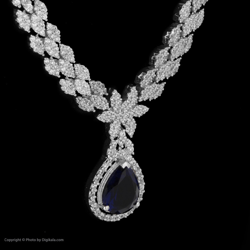 نیم ست نقره زنانه مدل SNR-RRR088