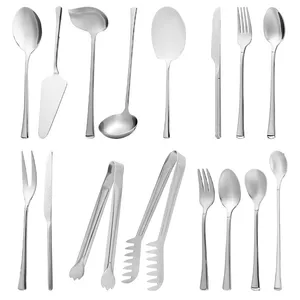 سرویس قاشق، چنگال و کارد استیل 146 پارچه 30 نفره کابان مدل 195