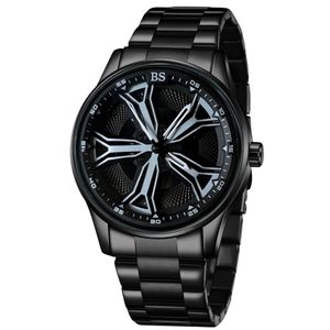 ساعت مچی عقربه‌ای کوارتز مردانه مدل اسپرت صفحه رینگ چرخان کد B2