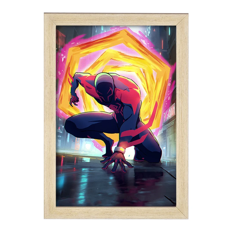 تابلو خندالو مدل مرد عنکبوتی (Spider Man) کد F1157