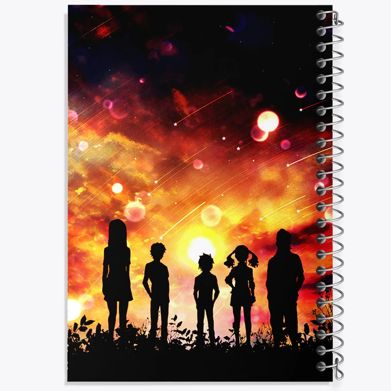 دفتر نقاشی 50 برگ خندالو طرح انیمه آنوهانا کد 31965