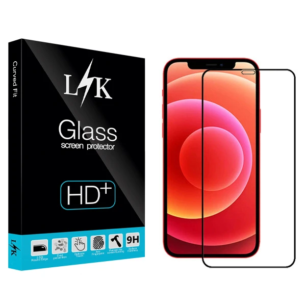 محافظ صفحه نمایش ال کی مدل +LITE مناسب برای گوشی موبایل اپل Iphone 12 ProMax