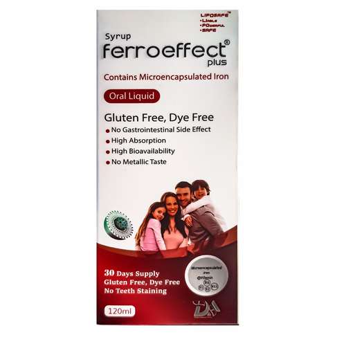 شربت فروایفکت پلاس تریتا دارو آرتا حجم 120 میلی‌لیتر