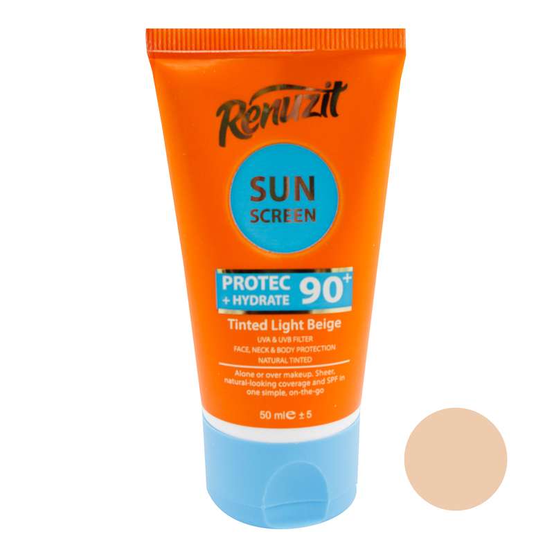 کرم ضد آفتاب رینوزیت مدل NA حجم 50 میلی لیتر