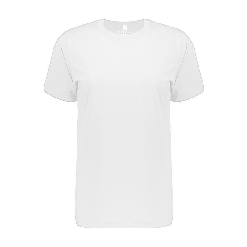 تی شرت آستین کوتاه زنانه پپا مدل Plain رنگ سفید -  - 1