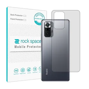 Transparent Rockspace HyGEL phone back protector suitable for Xiaomi Redmi Note 10 Pro Max mobile phone