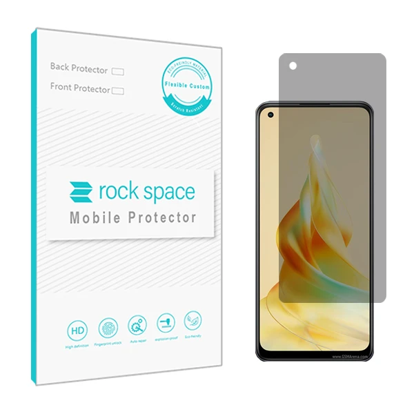 محافظ صفحه نمایش حریم شخصی راک اسپیس کد PRV مناسب برای گوشی موبایل اوپو Reno8 T