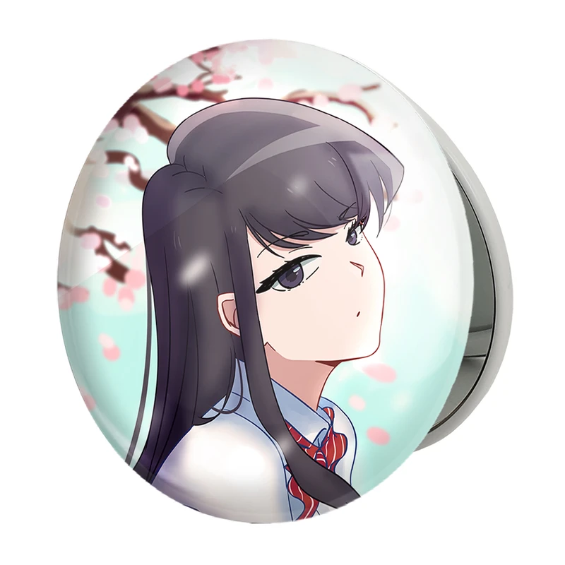 آینه جیبی خندالو طرح انیمه کومی سان مدل تاشو کد 16119 