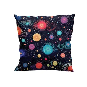 کوسن کودک پاد آفرین سایز 30*30 سانتی متر مدل فانتزی آسمان کد DKK1355