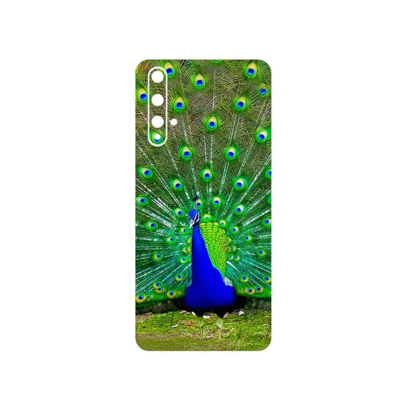 برچسب پوششی ماهوت مدل Peacock مناسب برای گوشی موبایل هوآوی Nova 5T