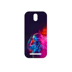 MAHOOT Smoke Rainbow Digital Art 1 Cover Sticker for HTC Desire 500