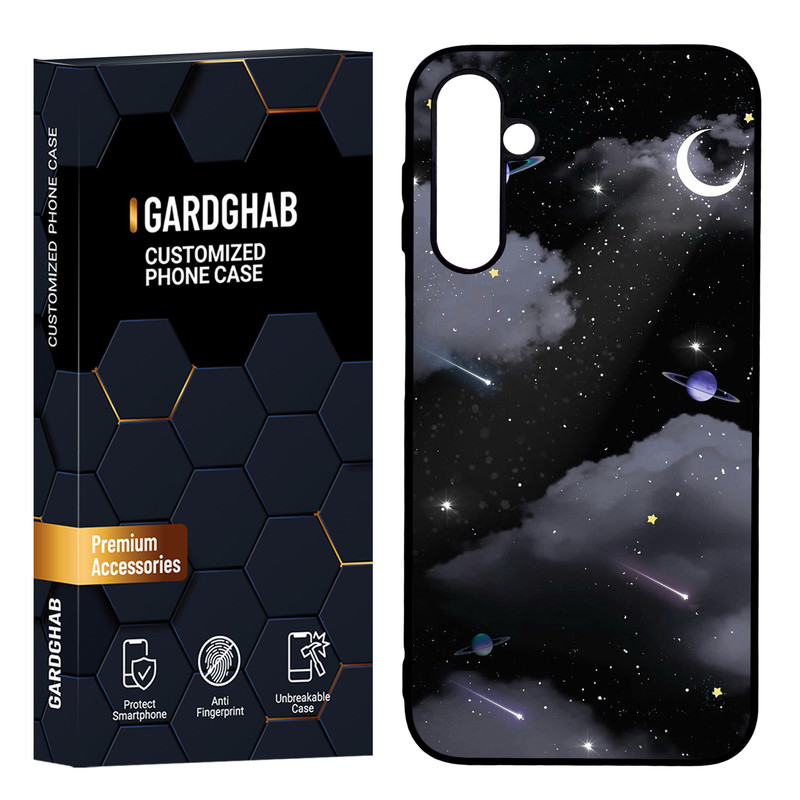   کاور گارد قاب مدل پشت گلس هنری مناسب برای گوشی موبایل سامسونگ Galaxy A24