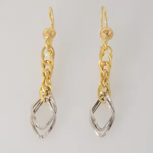 گوشواره طلا 18 عیار زنانه طلای مستجابی مدل 670123