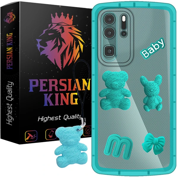 کاور پرشین کینگ مدل Baby 22 مناسب برای گوشی موبایل هوآوی P30 Pro به همراه بند آویز