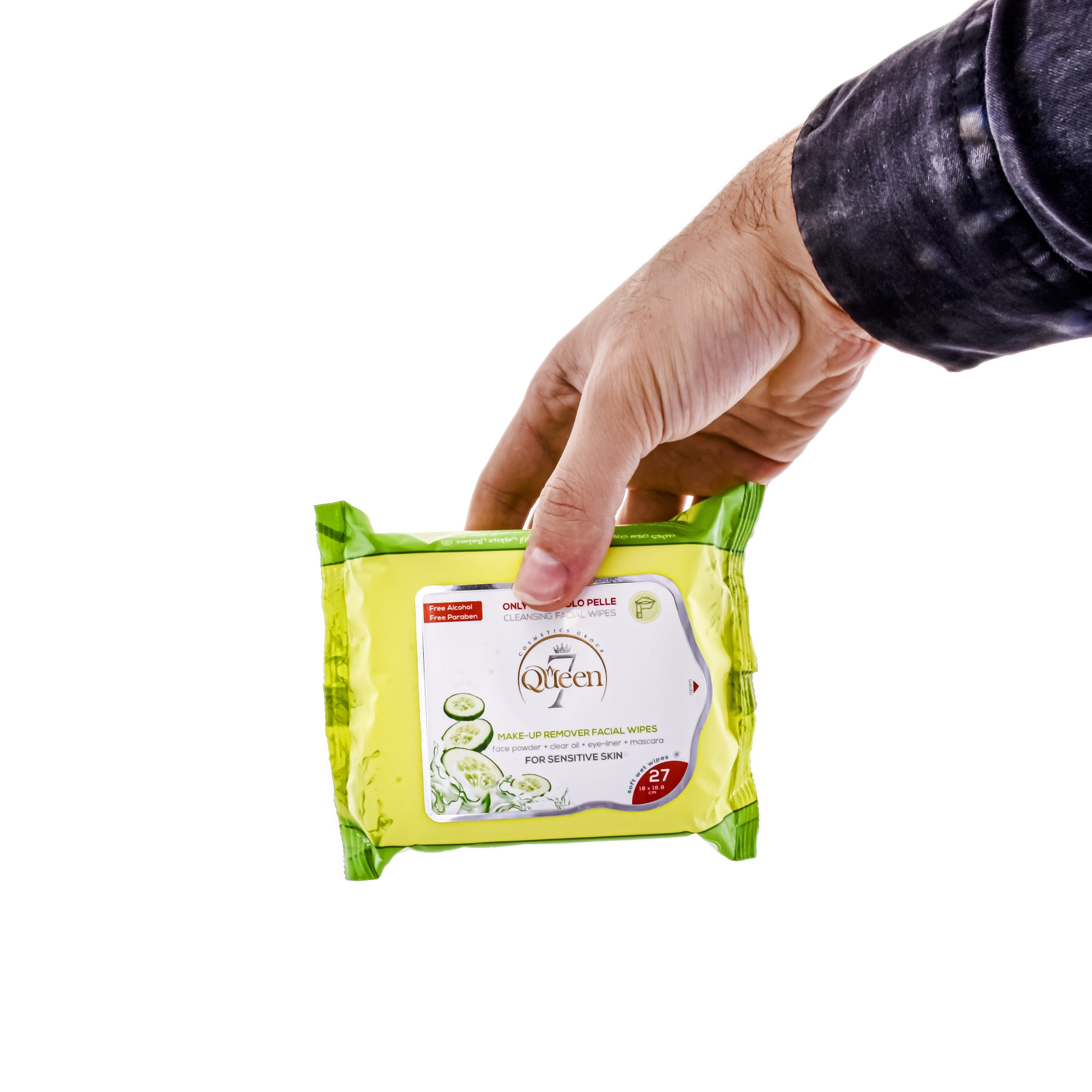 دستمال مرطوب سون کوئین مدل 01 بسته 27 عددی