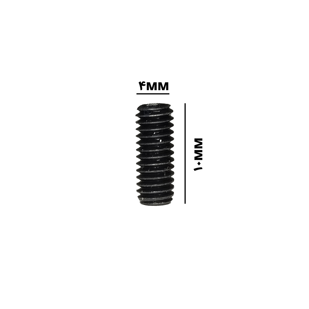 پیچ آلن مغزی مدل HI5 4Mx10MM بسته 10 عددی
