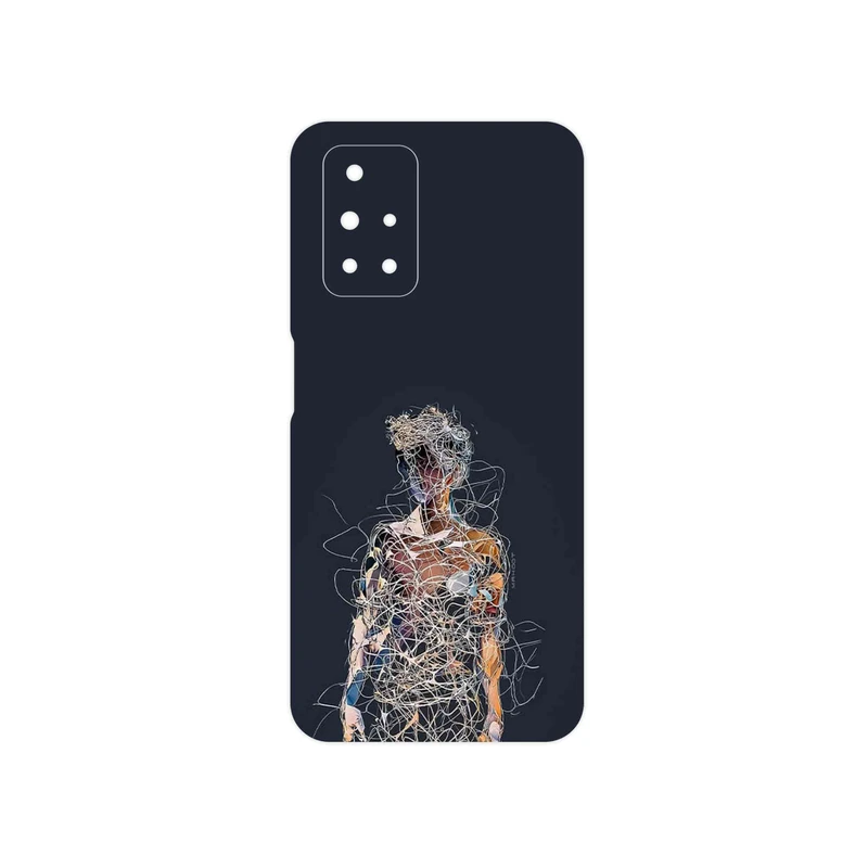 برچسب پوششی ماهوت مدل Strings Digital Art 1 مناسب برای گوشی موبایل شیائومی Redmi 10