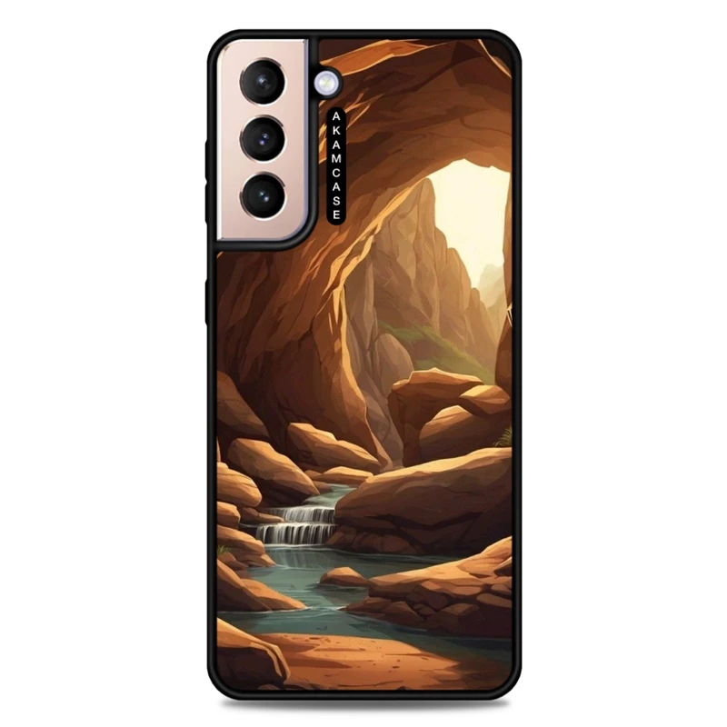 کاور آکام مدل AMC-WSGS21P-NATURE-8 مناسب برای گوشی موبایل سامسونگ Galaxy S21 Plus