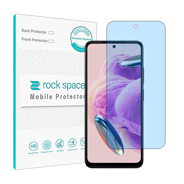 محافظ صفحه نمایش ضداشعه آبی  راک اسپیس مدل HyBLU مناسب برای گوشی موبایل شیائومی Redmi Note 12S