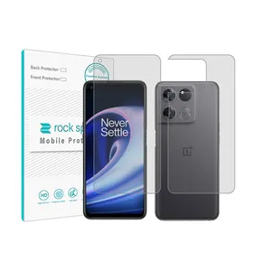 Rockspace transparent screen protector HyGEL model suitable for OnePlus Ace Racing mobile phone with back protector