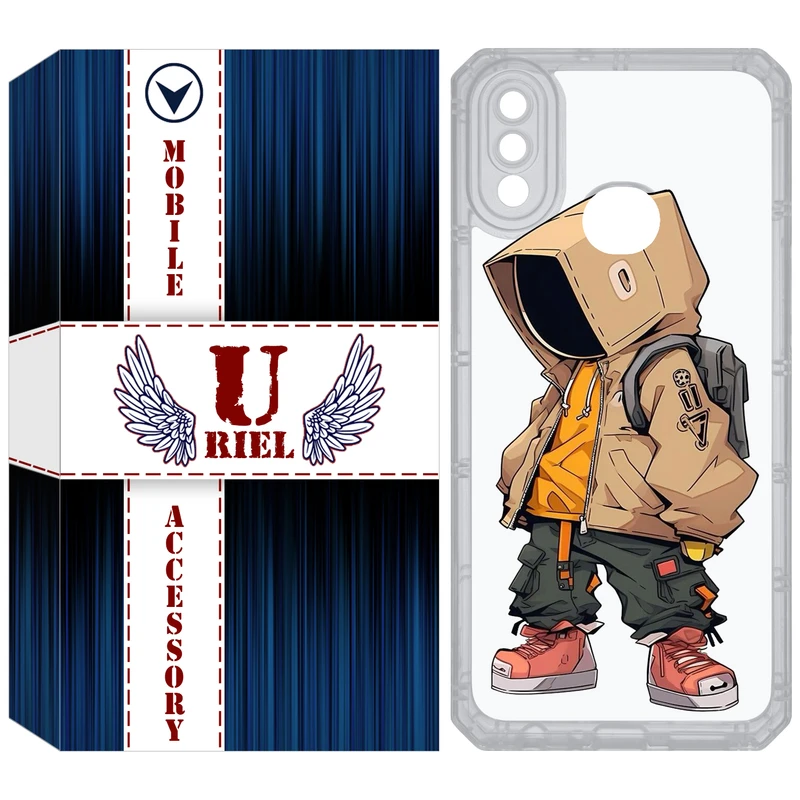 کاور یوریل مدل Clear کد 39 طرح پسر مناسب برای گوشی موبایل سامسونگ Galaxy A10S / M10S