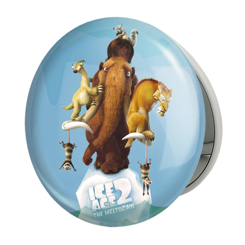 آینه جیبی خندالو طرح انیمیشن عصر یخبندان Ice Age مدل تاشو کد 1903