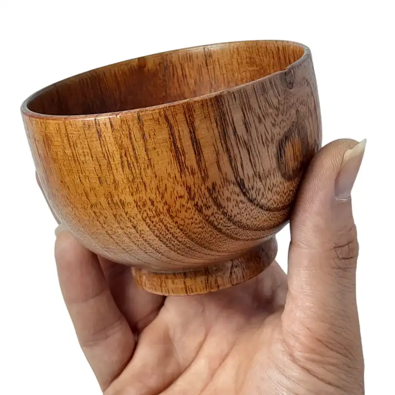 کاسه چوبی مدل ماست خوری