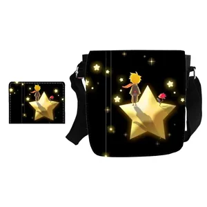 کیف رودوشی مدل شازده کوچولو کد kp325 به همراه جا کارتی