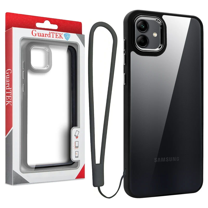 کاور گاردتک مدل New Skin Strap مناسب برای گوشی موبایل سامسونگ Galaxy A05 به همراه بند نگهدارنده