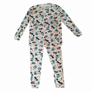 ست تی شرت و شلوار بچگانه مدل دایناسور