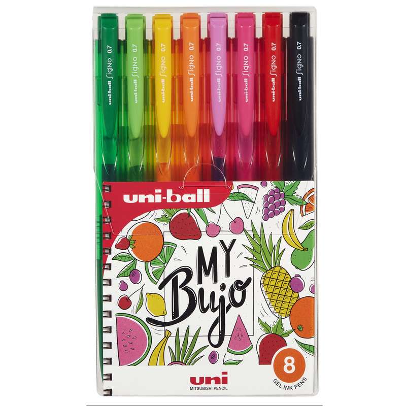 روان نویس یونی بال مدل my bujo بسته 8 عددی