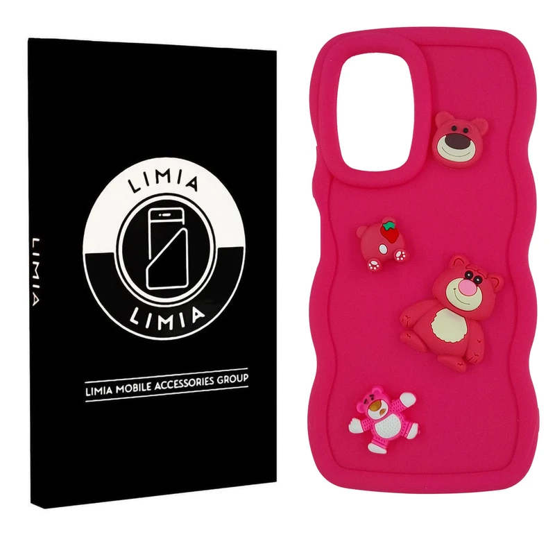 کاور لیمیا مدل عروسکی برجسته مناسب برای گوشی موبایل شیائومی Redmi Note 10 4G/Note 10s/Poco M5s