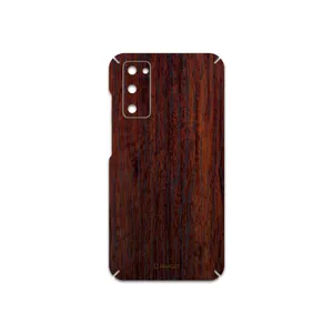 MAHOOT Red-Wood Cover Sticker for Samsung Galaxy S20 FE