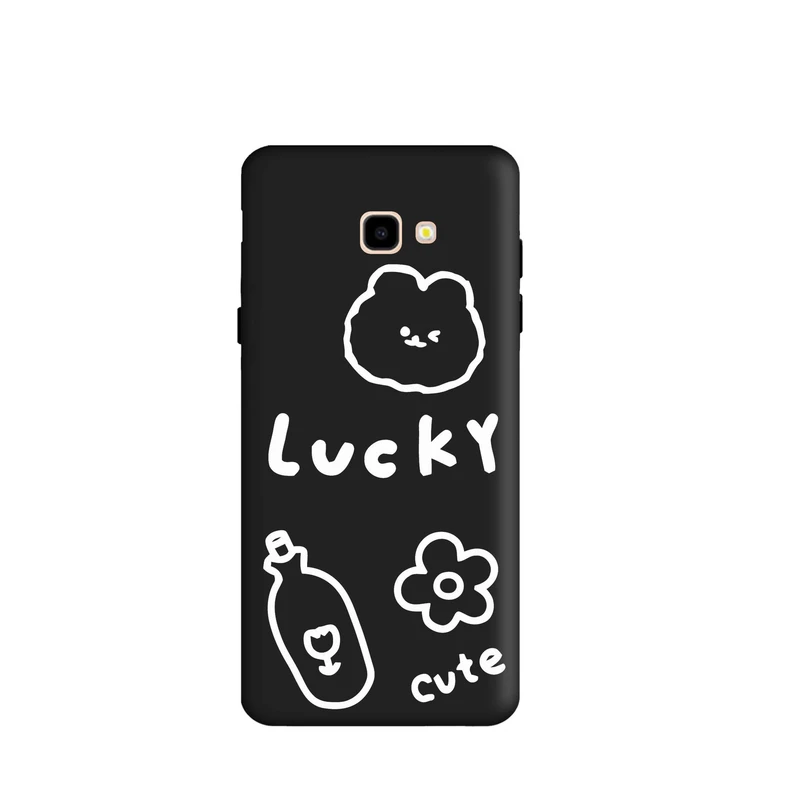 کاور قاب گارد طرح خرس مینیمال کد t10139 مناسب برای گوشی موبایل سامسونگ Galaxy J4 Plus / J4 Core