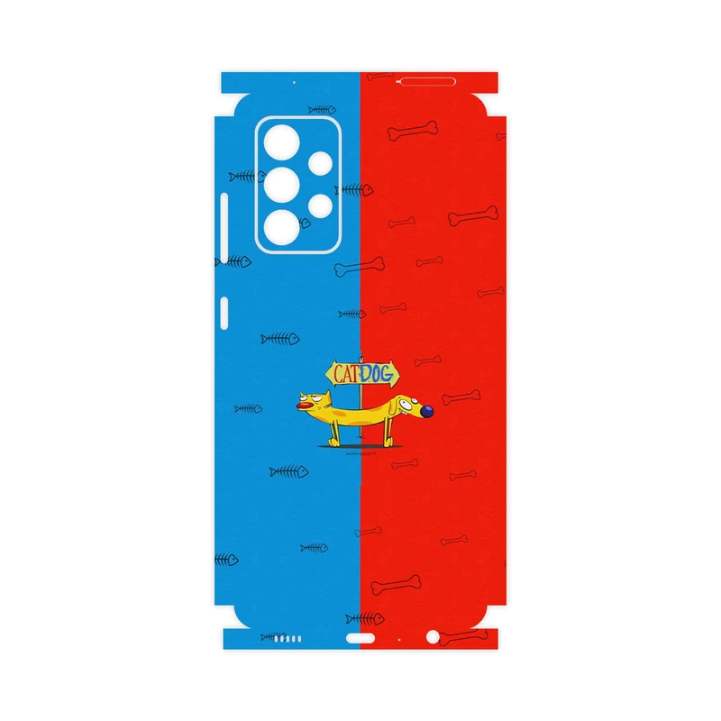 برچسب پوششی ماهوت مدل CatDog-FullSkin مناسب برای گوشی موبایل سامسونگ Galaxy A52s 5G