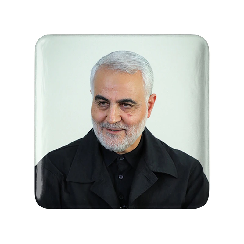 مگنت خندالو طرح سردار قاسم سلیمانی کد 12607